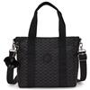 Kipling ASSENI MINI Borsa piccola, Totes, Signature Emb (Nero)