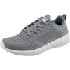 Skechers Squad, Scarpe da Ginnastica Uomo, Grigio Gray Mesh Trim, 44 EU