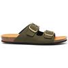 Scholl Didier, Sandali Uomo, 2 cinturini, Verde, 48 EU