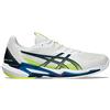 ASICS 1041A438-102 Solution Speed FF 3 Uomo, White/MAKO Blue EU 39