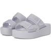 Crocs Brooklyn BuckleFrostedLowWedge, Sandali Donna, Purple Moon, 36/37 EU