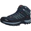 CMP Rigel Mid Trekking Shoes Wp, Scarpe da trekking Uomo, Antracite-Torba, 47 EU