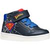 Geox B Eclyper Boy, Scarpe da Ginnastica, Navy Royal, 25 EU