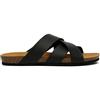 Dr. Scholl's Scholl Didier, Sandali Uomo, Intrecciato, Nero, 47 EU