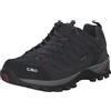 CMP Rigel Low Trekking Shoes Wp, Scarpe da trekking Uomo, Asphalt-Syrah 62BN, 40 EU