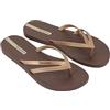 Ipanema BOSSA FEM - Infradito, BROWN/GOLD,