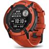 Garmin Instinct 2X Solar 2,79 cm (1.1") MIP 50 mm Numérique 176 x 176 pixels Écran tactile Rouge GPS (satellite) (Ricondizionato)