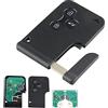 AULESSE Guscio Chiave Telecomando 3 Tasti 433 MHz per Megane 2 Scenic 2 Clio 3 Scheda Vuota Programmabile Telecomandi con Transponder ID46 PCF7947