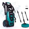 VONROC Idropulitrice ad alta pressione 2200W, 170 Bar, 450 l/h, Serbatoio Detergente, Lancia Turbo, Pulizia Auto e Patio