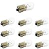 CARALL 10 Pezzi Lampadine Alogene 24V Per Camion (S25 BA15S P21W 24V 21W)
