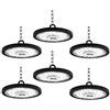 Blivrig 200W UFO Lamp Faretto LED, 20000LM Lampada da Officina, Fari LED da Esterno Faretto LED UFO, per Stadio Coperto, Parcheggio, Centri Logistic (6PCS, 200W)