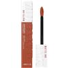 Maybelline New York Super Stay Matte Ink - Rossetto liquido per una tenuta di 16 ore, finitura opaca, a prova di bacio e a prova di sbavature, colore altamente pigmentato, tonalità 500 Insider, 5 ml