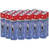 W Batterie alcaline AA/LR6 a lunga durata, confezione da 22 batterie, ideali per dispositivi quotidiani.
