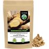 Alpi Nature Radice di Zenzero Pezzi 250g, Radice di Zenzero Essiccata e Tagliata per Cucina e Tisane