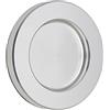 SOTECH Maniglia per porta scorrevole TEYO in acciaio inox Ø 70 x 8 mm autoadesiva (3M VHB) Maniglia per mobili in acciaio inox Maniglia a conchiglia da incollare