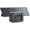 BLUETTI Elite 100 V2 Generatore con 350W Pannello Solare, Centrale Elettrica Portatile 1024Wh, 2 Uscite AC 1800W, 35% Più Piccolo, Ideale per Campeggio, Emergenze, Alimentazione di Backup