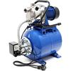 Wiltec Pompa autoclave uso domestico 19 l con pressostato 1200W 3400l/h Elettropompa da giardino