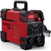ARCCAPTAIN Saldatrice Elettrodo da 200A con Ampio Display a LED, Saldatrice Inverter ARC con e Inverter IGBT, Saldatrice Laser Portatile 230V con Avvio a caldo, forza d'arco