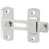 Sayayo Serratura Porta Chiusura Della Porta Chiavistello per Porta in Legno Chiavistello piccolo, Acciaio Inossidabile Argento, EMS9001