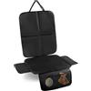 Cozary Protezione Sedile Auto - Impermeabile e Facile da Pulire, Protezione Sedile Posteriore per Seggiolino, Ovetto e Rialzo, con Tasche Portaoggetti