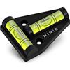 MINIC Livella a bolla a croce - Piccolo, Durevole e Infrangibile - Livellatore per caravan - Accessori per camper - Spirit Level (Standard)