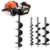 Fuxtec Trivella a scoppio Mototrivella a benzina coclea/trivellatrice 62cc incl. attacchi da 100, 150, 200mm FUXTEC EB162