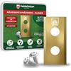 Veddelholzer 30 lame per robot tagliaerba a lunga durata in acciaio inossidabile con rivestimento in titanio, lame di ricambio compatibili con Einhell, Landscape e altri. Include viti, tutto in un set
