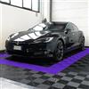 SOGI PAV-03-VI Kit piastrelle in PP per pavimento officina, garage - 40x40 cm - 1 mq - 10 mq - 50 mq - 100 mq - colore viola (1 mq = 6 piastrelle)
