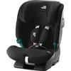 BRITAX RÖMER Seggiolino ADVANSAFIX 2 Z-LINE, per bambini da 76 a 150 cm (i-Size) con e senza ISOFIX, da 15 mesi a 12 anni, Space Black