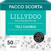 LILLYDOO Teli cambio LILLYDOO, 60x60 cm, 50 pz, extra morbidi