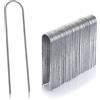 GardenMate 25 picchetti di fissaggio in acciaio zincato inox H150 mm, L25 mm, Ø2,9 mm, testa rotonda