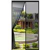 Cinkee ADDENSATO Zanzariera Magnetica per Porta 80x220CM,Rete Fine Zanzariera Magnetica,Tenda Zanzariera Porta con Totalmente Calamita,si Chiude da Sola per Balcone (Nero)