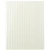 Art3d - Piastrelle autoadesive 3D a effetto lamella beige, 10 fogli in PVC, adesivi per piastrelle per bagno, cucina, soggiorno, 29 x 23 cm