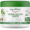 equilibra Scrub Salino Corpo Rimodellante, Esfoliante, 600 g, con Sale Salgemma di Sicilia Purissimo ad Azione Antiacqua e Aloe Vera, Oli Naturali ed Estratti Vegetali, Leviga e Nutre la Pelle