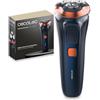 Cecotec Rasoio Elettrico Rotativo PrecisionCare Elite Smart. Testina 3D, Autonomia 90 min, Display LED, Trimmer Basette, IPX6, Accessori Inclusi, Taglio Preciso
