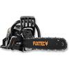 FUXTEC Motosega a scoppio KS262-61,5cc Easy-Start con barra da 50cm (20") e protezione - motore potente da 2,4kW - miscela benzina/olio - con borsa per trasporto inclusa