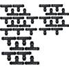 Magazzini GM TEE, Raccordi per Sistema di irrigazione Tubo Ala gocciolante,disponibili anche Manicotto,Picchetto,Valvola,Tappo,Gomito,Gancio,Presa a Staffa, per Tubi da 16mm (30,Tee)