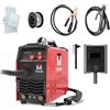 TIGMIG Saldatrice Inverter IGBT DC MIG/MAG A Filo Continuo + FLUX Filo Animato + MMA Elettrodo, Modello TM160INVMIG, Fino 160 A, Accessori e Bobina Filo Animato Inclusi, Assistenza e Garanzia Italia