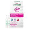 Equilibra, Siero Viso, Collo e Décolleté Anti-aging Ricostituente, con Complesso Multivitaminico, Ceramidi Vegetali e Fitosfingosine, Azione Anti-aging Ricostituente, 7x2,5 ml