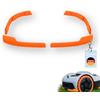 3DHerb Protezione bordi per Segway Navimow Protezione Bumper Tuning robot tosaerba - basta inserirlo, non necessita di colla (arancione i205 | i208 | i210)