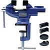 CCLIFE Morsa da banco con Incudine 50/70 mm ghisa Morsa da Banco professionale Base Girevole Morsa Banco, Color:70cm