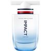 Tommy Hilfiger - Eau de Toilette Tommy Impact Together 50 ml - Profumo Uomo - Fragranza Aquatic Woody - Note Minerali e Legnose - Flacone in Vetro Bianco con Gradiente Blu