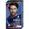 Men Perfect Schwarzkopf, Men Perfect, Tinta per Capelli, in Gel, Copertura dei Capelli Bianchi per Uomo, Risultato Effetto Naturale, Dura Fino a 28 Shampoo, Tonalità 80 Castano Nero Naturale