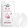 Equilibra, Patch Occhi, Azione Anti-fatica Contro Occhiaie e Borse, 2 Patch, con Estratto di Rosa Damascena, Acido Ialuronico ad Alto, Medio e Basso Peso, Caffeina, ed Estratto di Centella