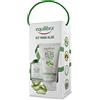 equilibra Corpo, Kit Mani Aloe, Aloe Crema Mani e Unghie Idratante e Protettiva, Aloe Sapone 100% Vegetale Detersione Delicata, Confezione Regalo