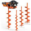 Fuxtec Trivella a scoppio Mototrivella 52cc incl. attacchi da 100, 150, 200mm FUXTEC EB152