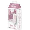 Equilibra, Beauty Routine Viso Idratante Rigenerante, Contiene 1 Maschera Viso in Tessuto 100% Naturale e 1 Crema Viso Idratante, con Texture Leggera, Set Crema Viso per Skincare Routine