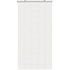 BIANCHERIAWEB Tenda Antimosche a Fili con Pon Pon Pallini Morbidi Misura 120x230 Colore Bianco Pannello Moschiera Antirumore per Porta Finestra, Decorazione e Divisorio per Stanze