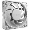 be quiet! Silent Wings Pro 4 120mm PWM White ventola, pale ottimizzate, prestazioni elevate, selettore di velocità per cambiare velocità PWM massima, motore a 6 poli, cuscinetto fluido-dinamico