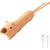 HOTUT Torcia LED Ricaricabile Campeggio Torcia Bambini, torcia LED ricaricabile, luce dimmerabile orcia ricaricabile per bambini e luce notturna, ricarica USB-C, Batteria da 1200 mAh, Torch castori